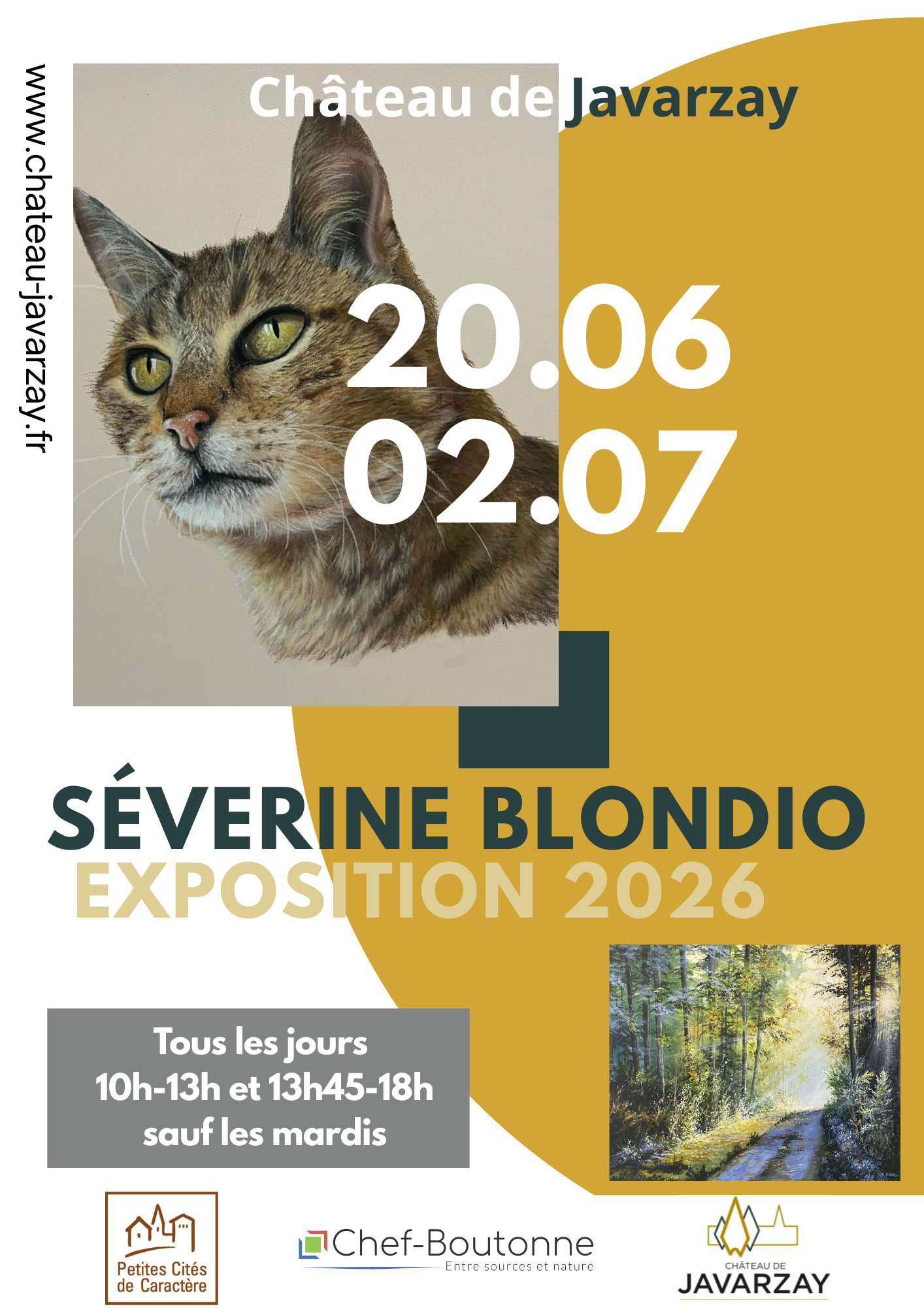 Affiche Séverien Blondio
