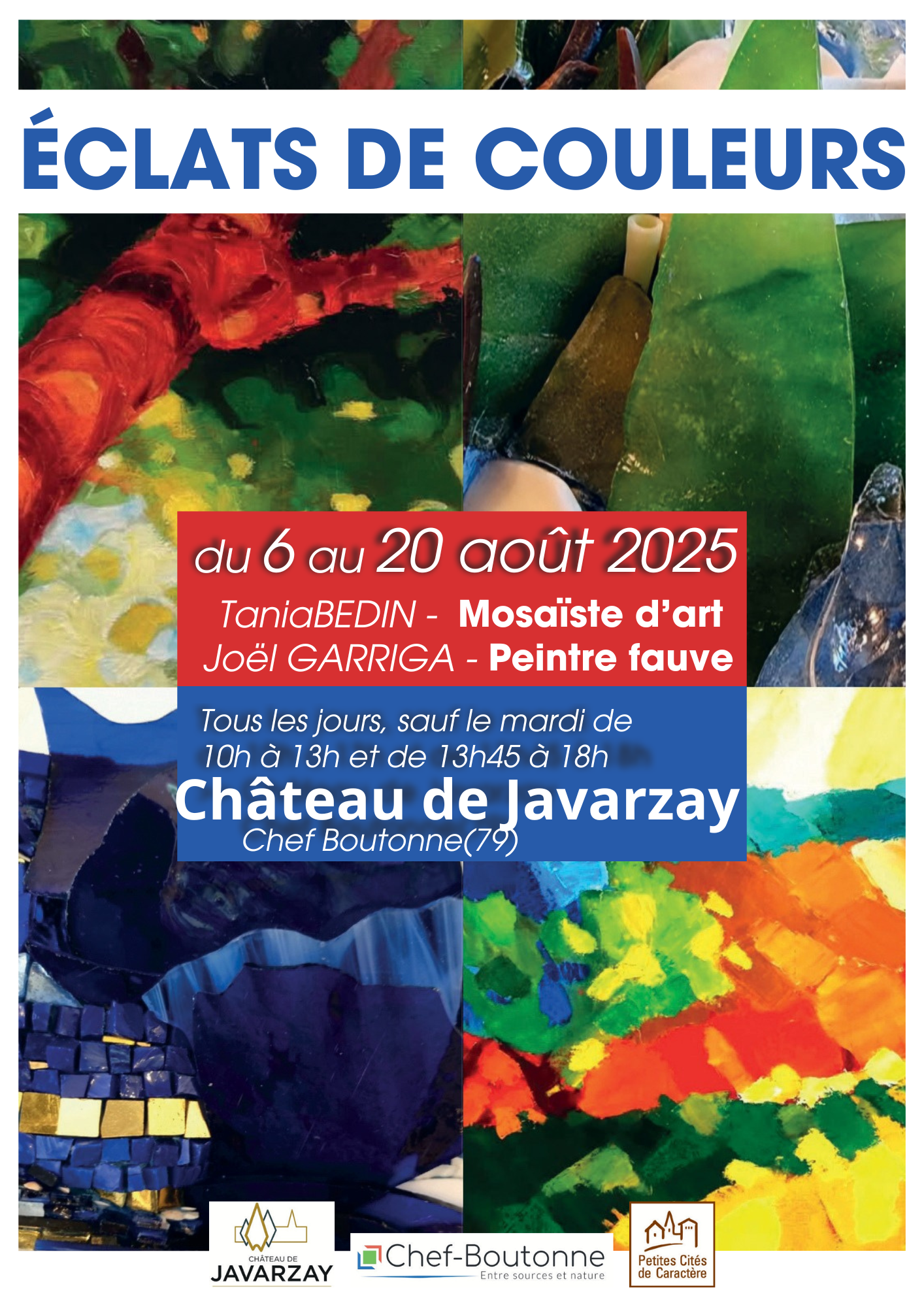 affiche Tania Bedin et Joël Garriga