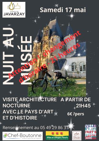affiche nuit au musée